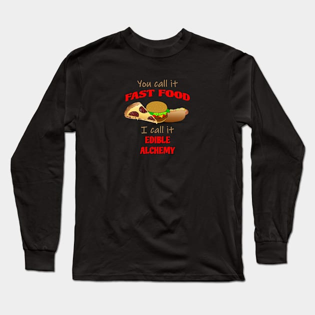 Fast food Long Sleeve T-Shirt by MissMorty2